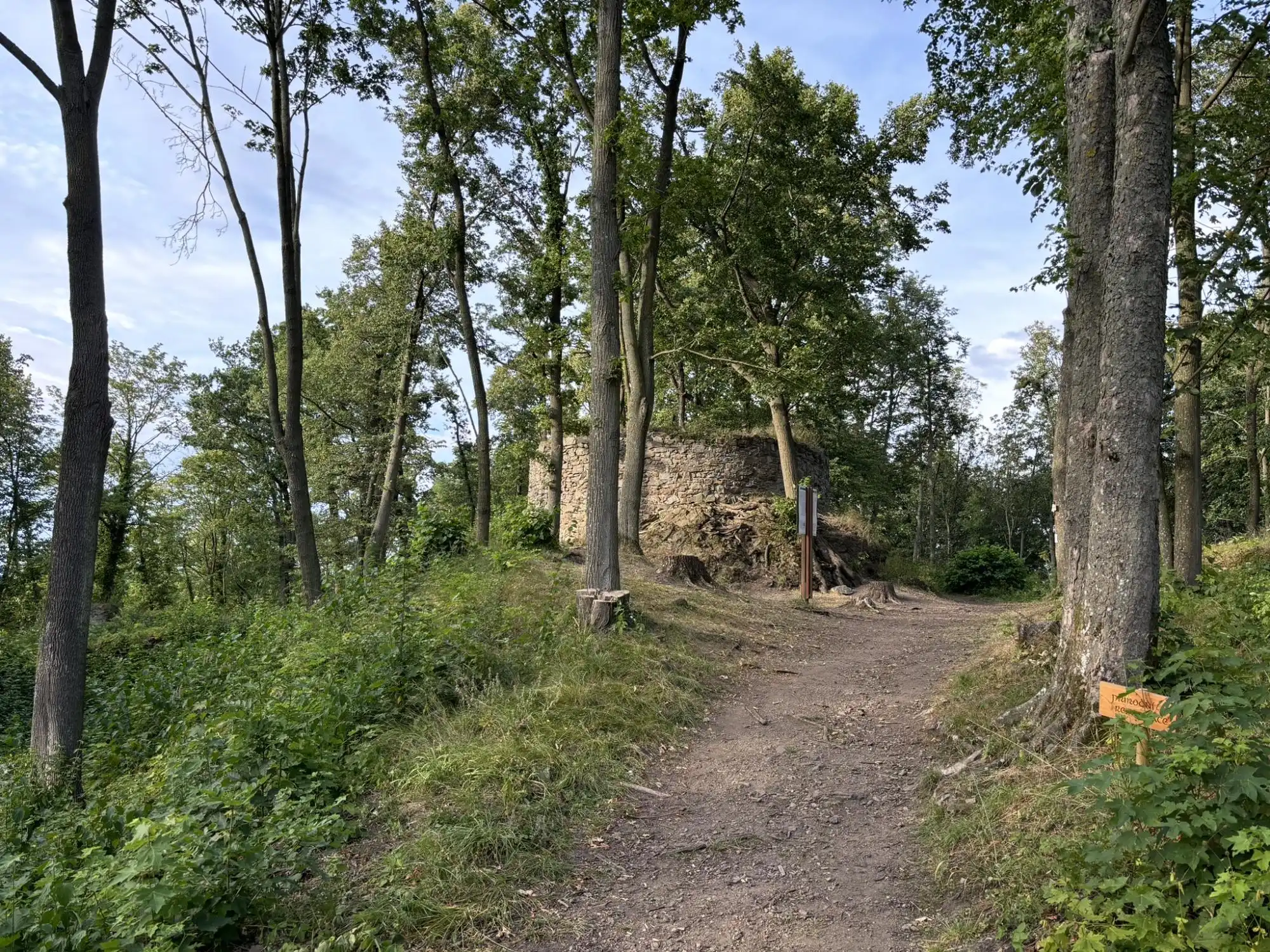 Otava.fun - společný projekt měst Sušice, Horažďovice, Strakonice a Písek. Zřícenina gotického hradu Prácheň: strážce Prácheňska