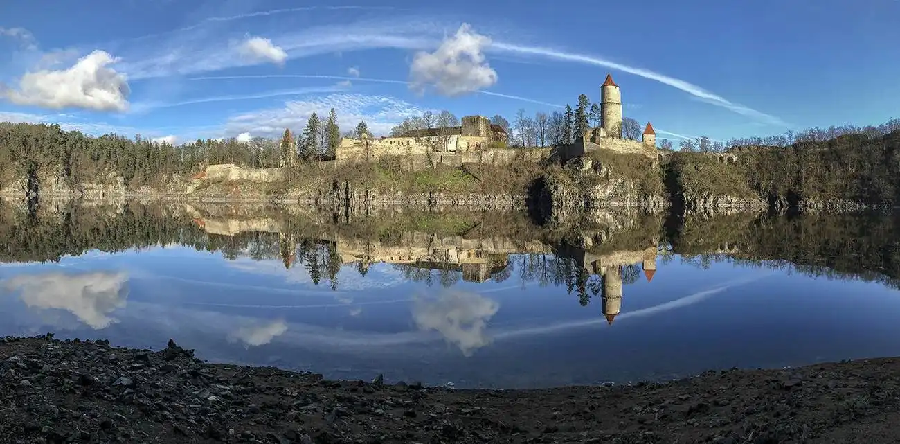 Otava.fun - společný projekt měst Sušice, Horažďovice, Strakonice a Písek. Hrad Zvíkov: král českých hradů